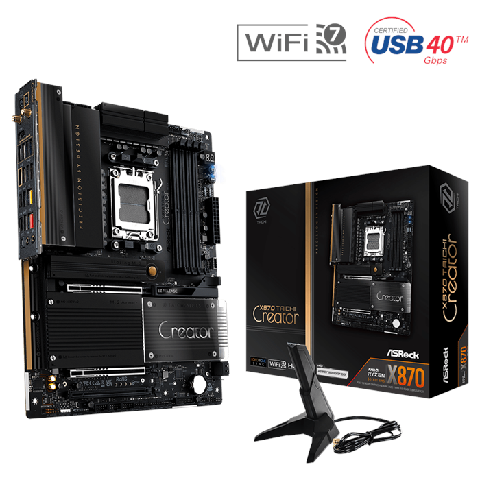 مادربرد ازراک مدل X870 Taichi Creator D5 